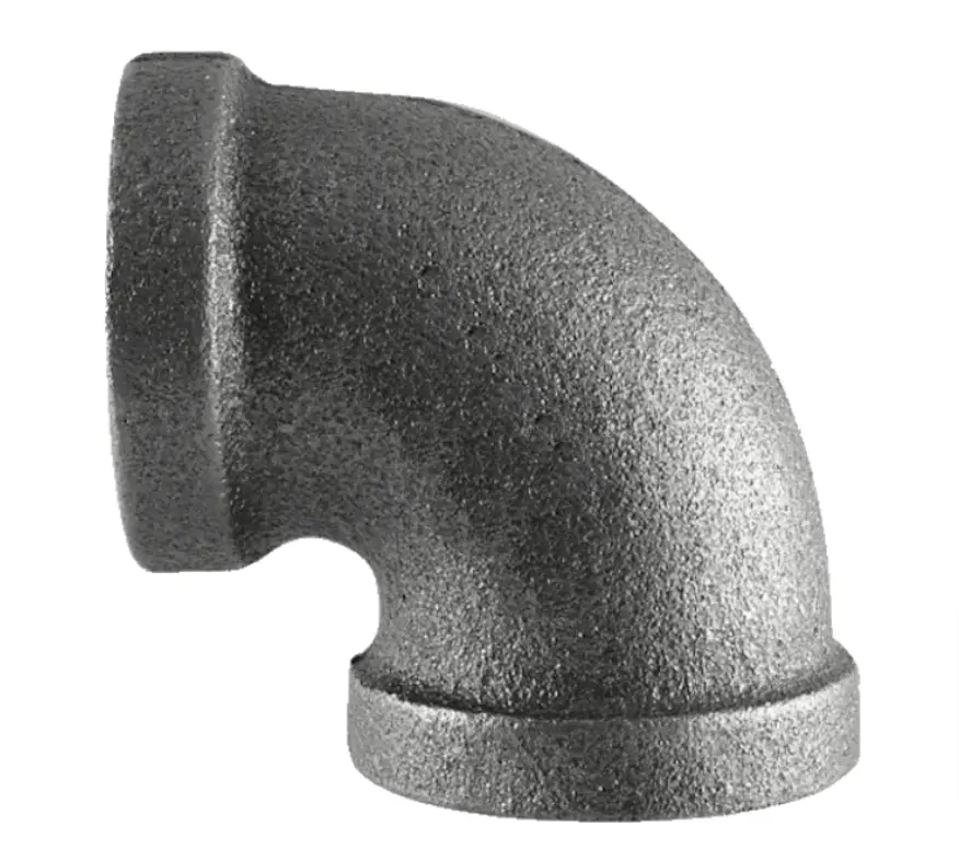 Black Malleable 90 Elbow