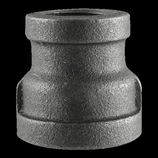 Black Malleable Reducing Coupling