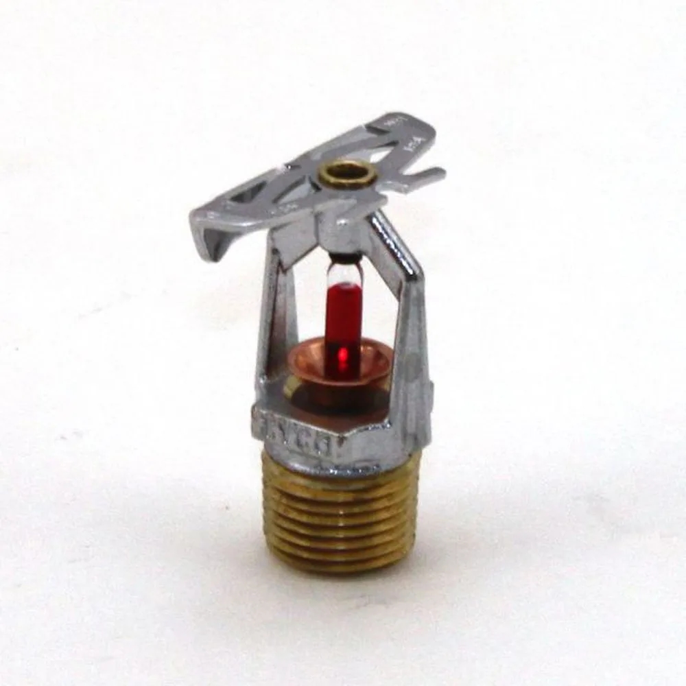 Tyco TY3351 Model TY-B 1/2" 155F Horizontal Sidewall Fire Sprinkler Head Standard Response 5.6K Chrome Plated Brass - 575789155