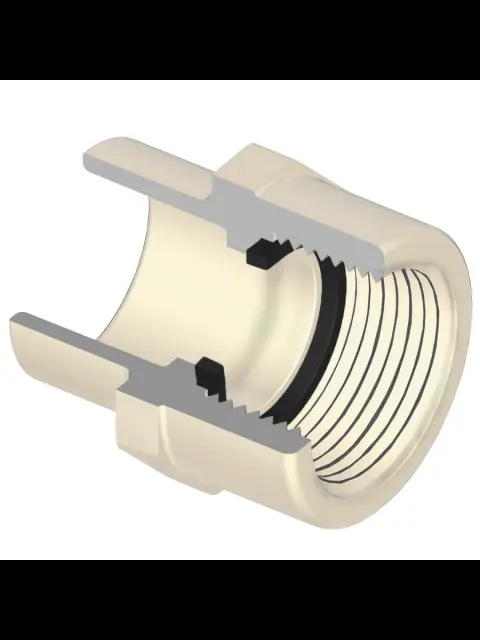 3/4" CPVC Gold Female Adapter