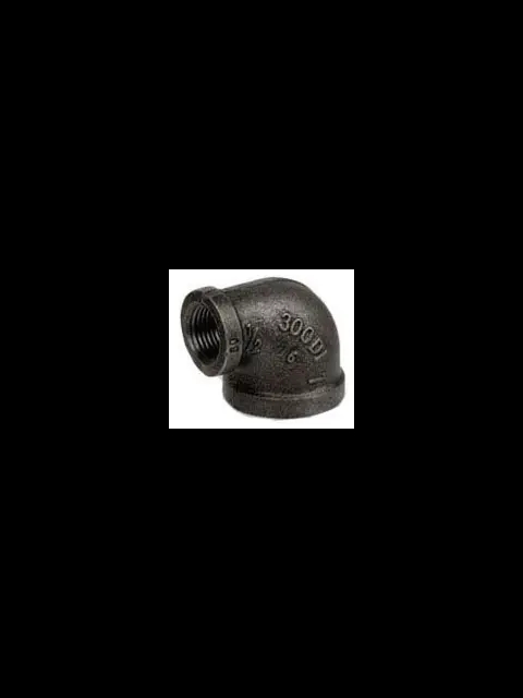 1" X 3/4" Ductile Iron 90 Screwed Elbow