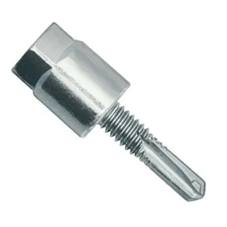 1/4-20" X 1-1/2" Straight Metal Rod Hanging Anchors W/Nut - 3/8" Rod For Larger Pipe Sizes