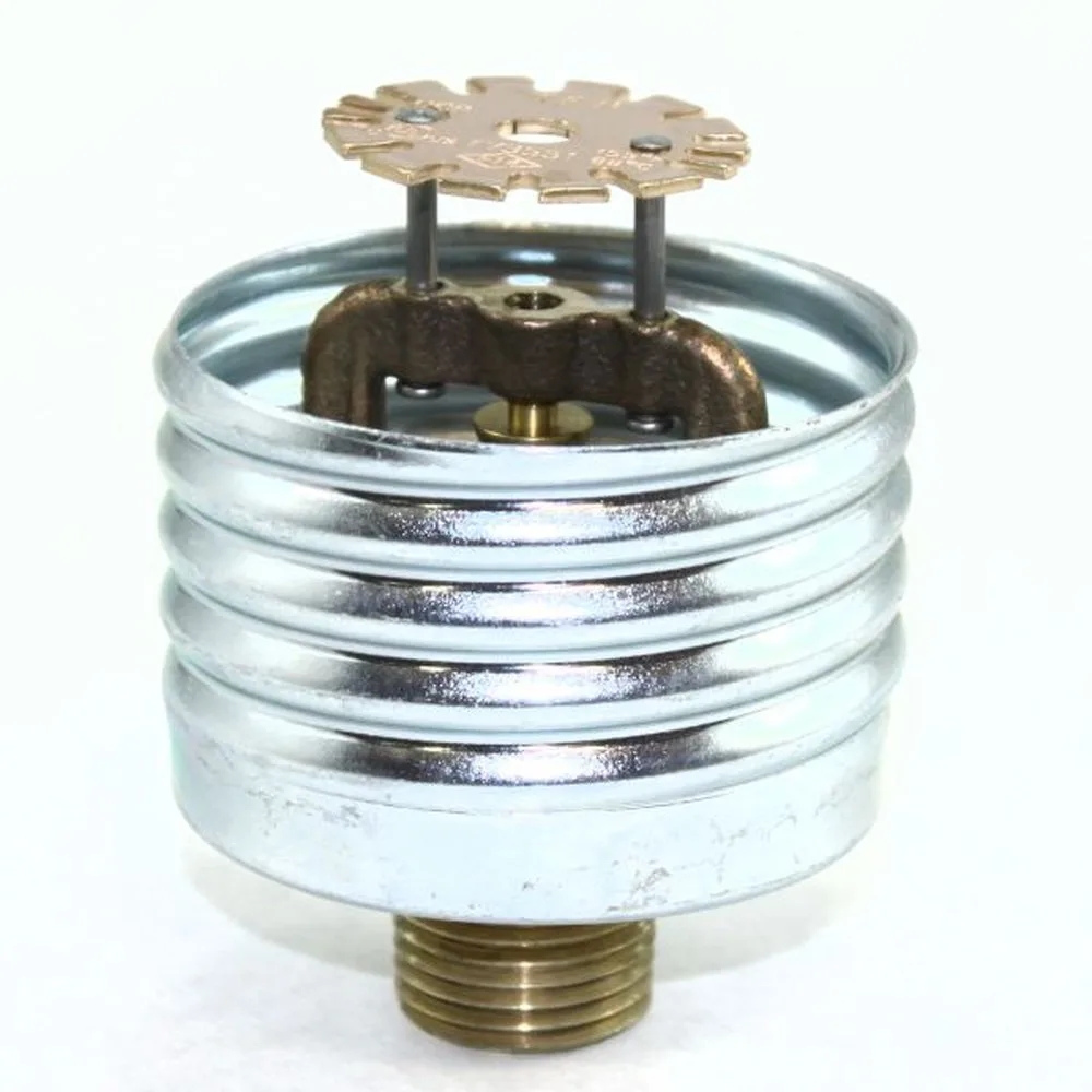 Tyco TY3551 1/2" 155F 5.6K Standard Response Sprinkler Head in Natural Brass - 517901155
