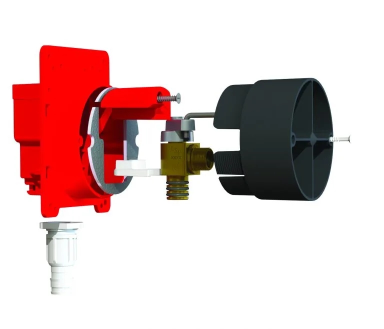 LSP OBFPS-104-RK-LL FireStop Pull Stop Box 1/2" Uponor PEX Lead Free ROUGH-IN KITS-INCLUDES BOX VALVE AND PROTECTIVE COVER