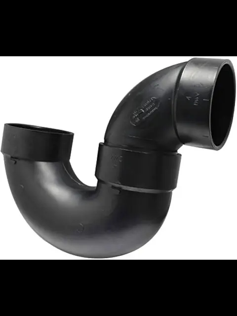 4" ABS Glue P-Trap W/Solvent Weld Joint