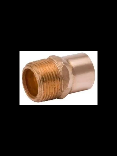 2" X 1-1/2" Copper Male Adapter