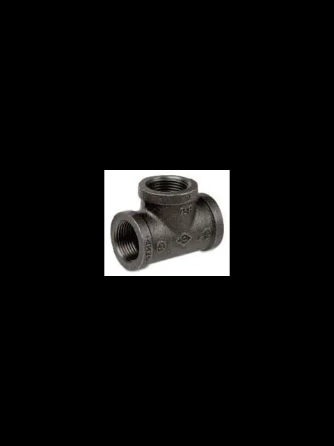 1-1/2" X 1-1/2" X 2" Ductile Iron Screwed Reducing Tee
