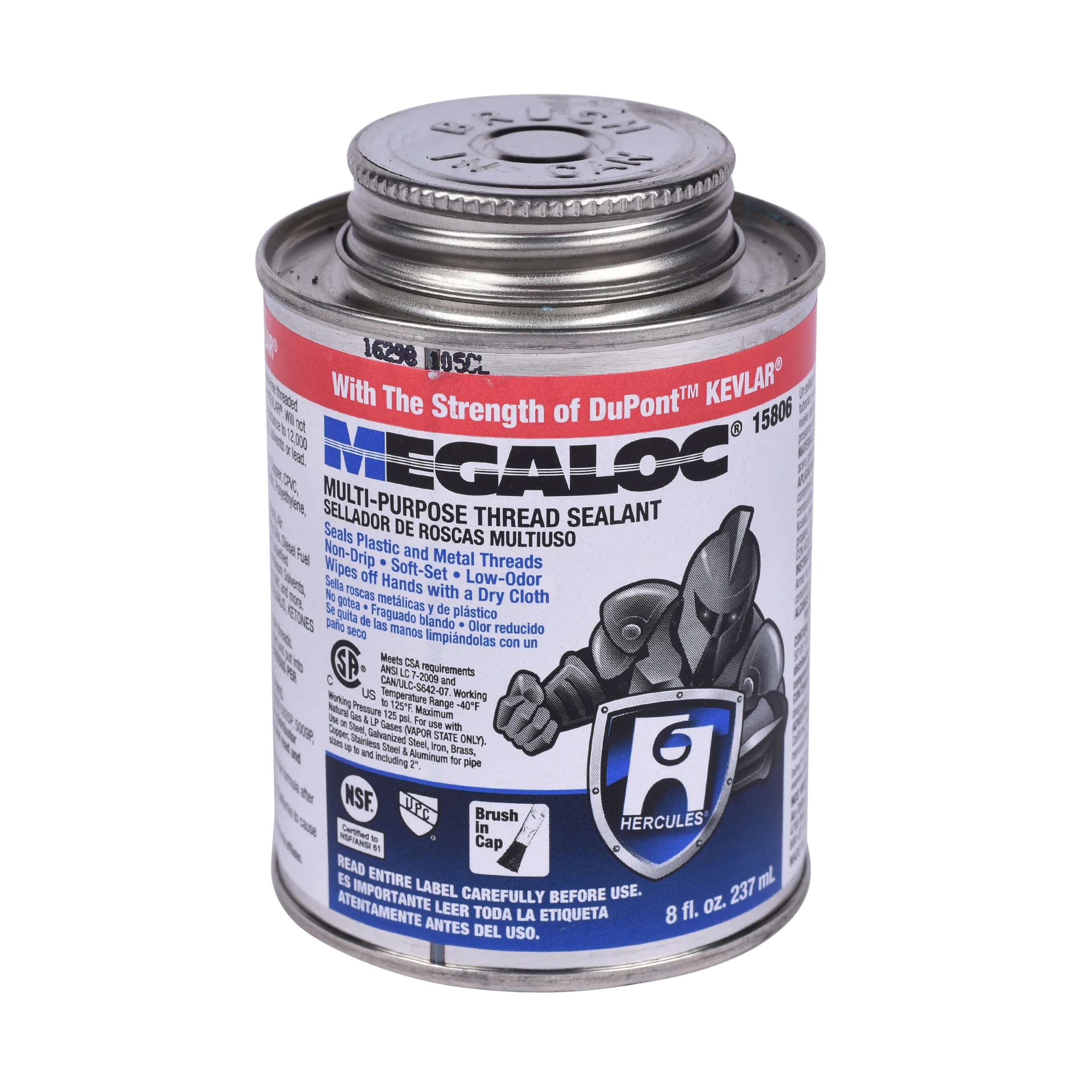 Hercules 1/2 pt. Megaloc Thread Sealant