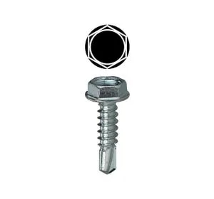 Dottie #8 X 3/4" Hex Washer Head Self Drilling Screw