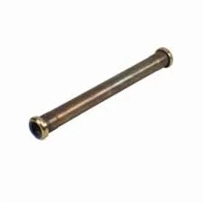 1-1/2" X 16" Double Slip Extension Tube Rough Brass - 20GA