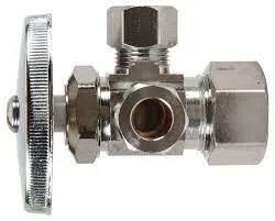 1/2" Nom Comp X 3/8" O.D. Comp X 3/8" O.D. Comp