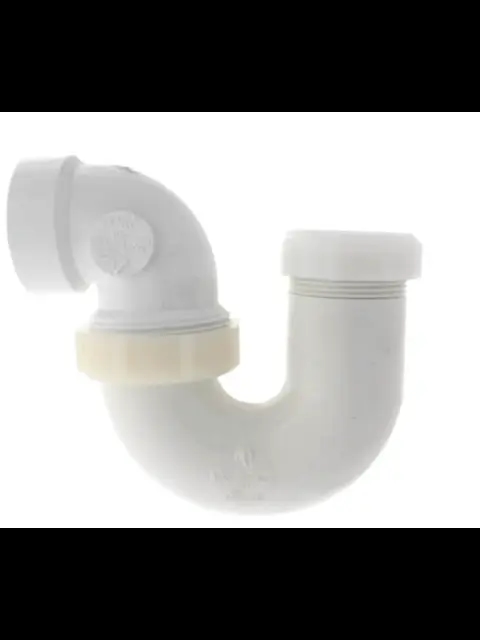 1-1/2" PVC DWV Adjustable P-Trap W/Plastic Nut