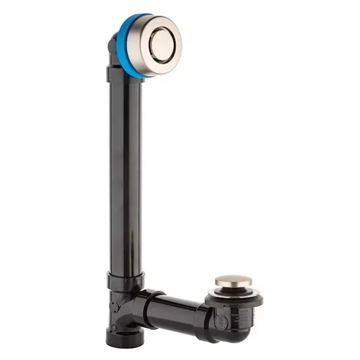 Dearborn True Blue 1-1/2" Tub Drain Kit W/Overflow - Brushed Nickel