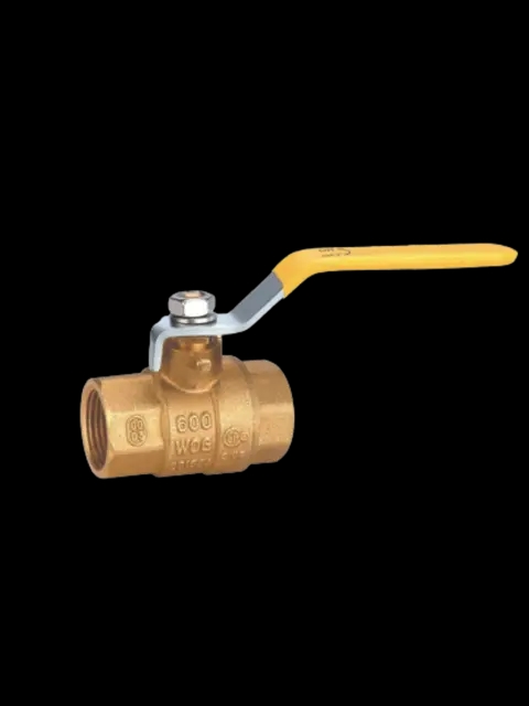 TFP 2BBVTTLF 2" BRASS BALL VALVE LEAD FREE T X T