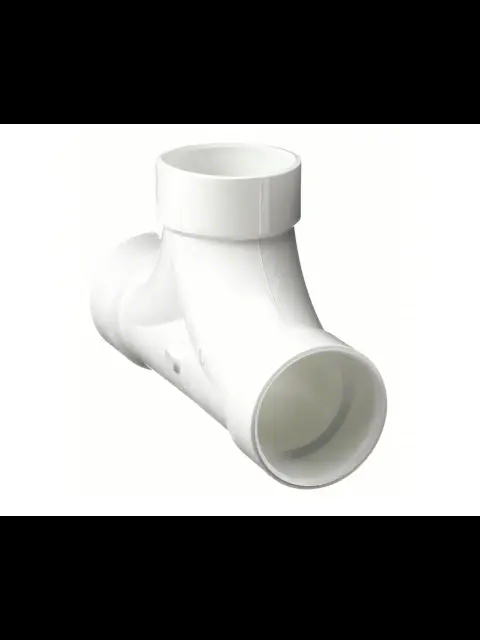 4" PVC DWV 2-Way Cleanout (All Hub)