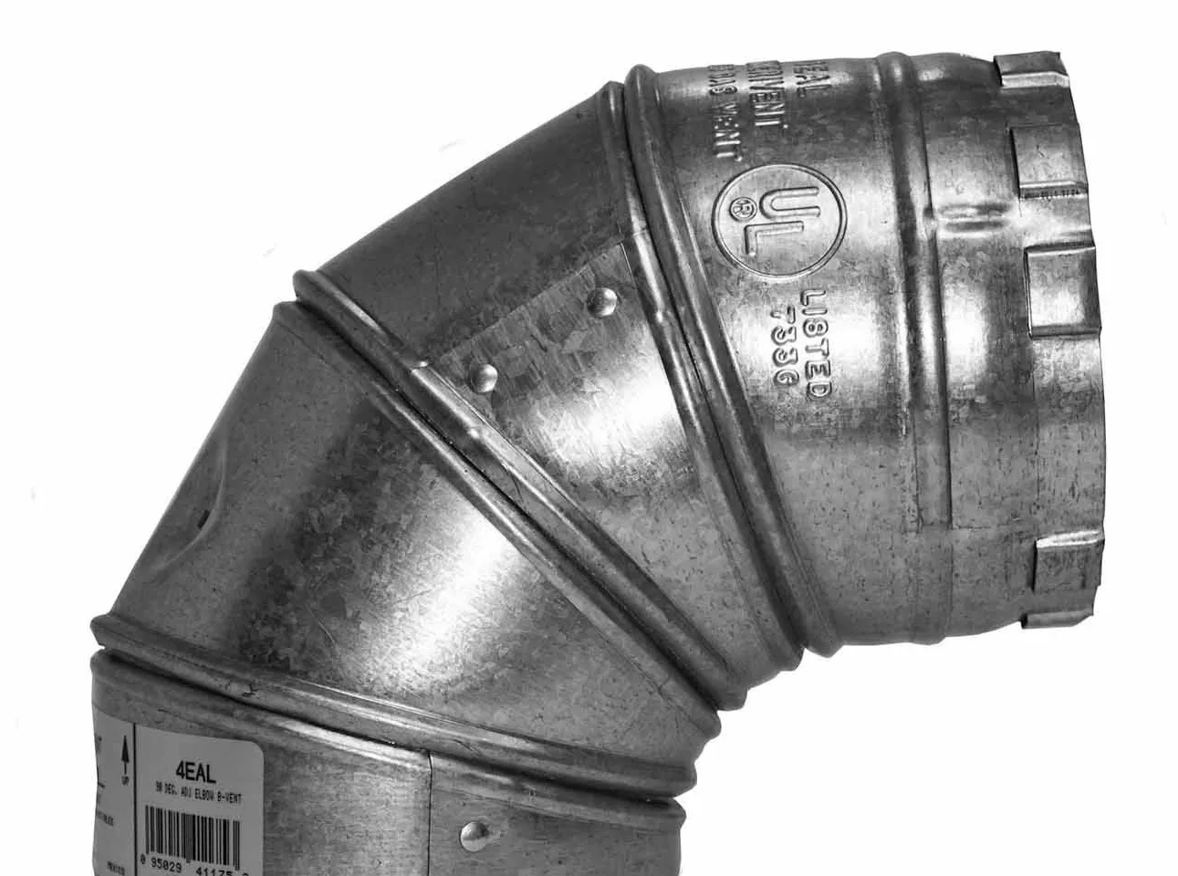 AMERICAN METAL 3EAL 3" Adjustable 90░ B-Vent Elbow