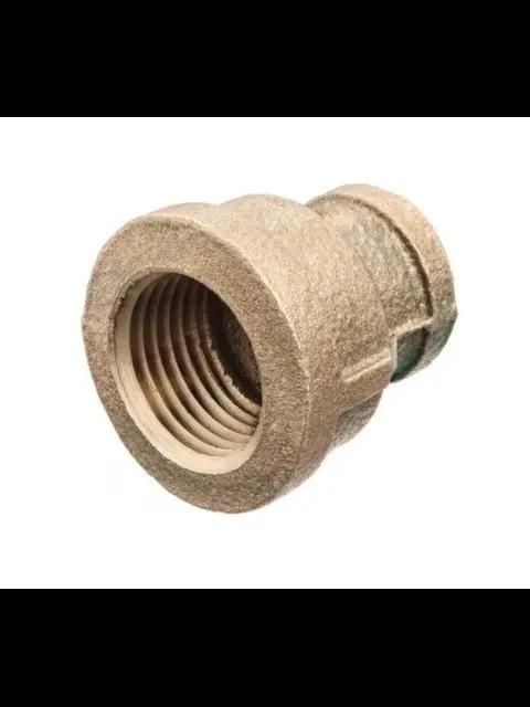 1-1/2" X 1/2" Brass Reducing Coupling