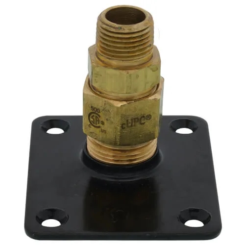 1/2" AutoFlare Retangular Steel Flange Adapter/Termination Mount