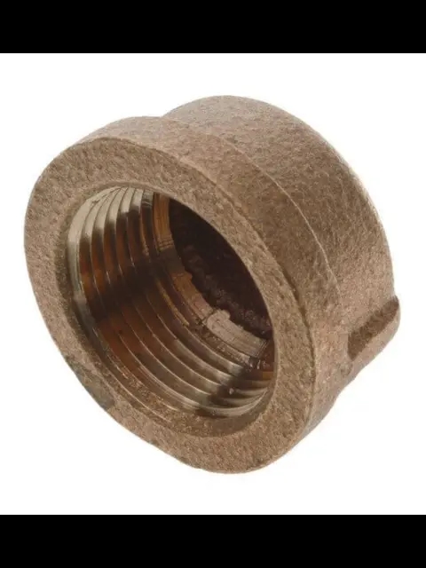 1-1/4" Brass Cap