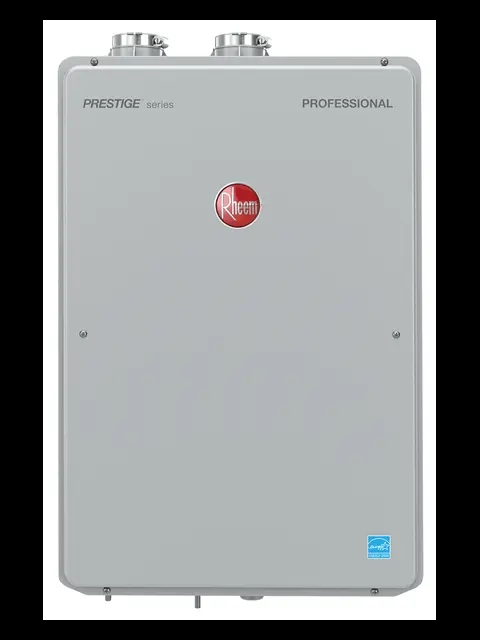 RHEEM RTGH-90DVLN-2 Indoor Tankless Water Heater 180K BTU 9.0 GPM Condensating