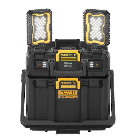 DeWalt DWST08060 TOUGHSYSTEM 2.0 Adjustable Work Light With Storage