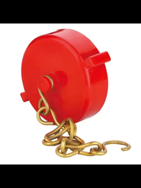 2-1/2" Plastic Cap W/Chain
