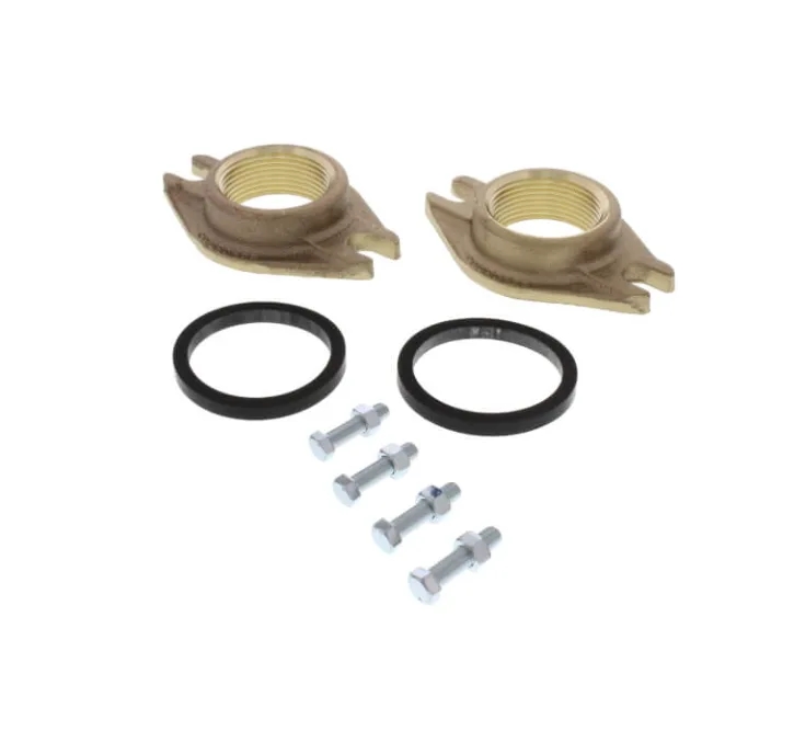 1-1/4" Bronze Flange Set