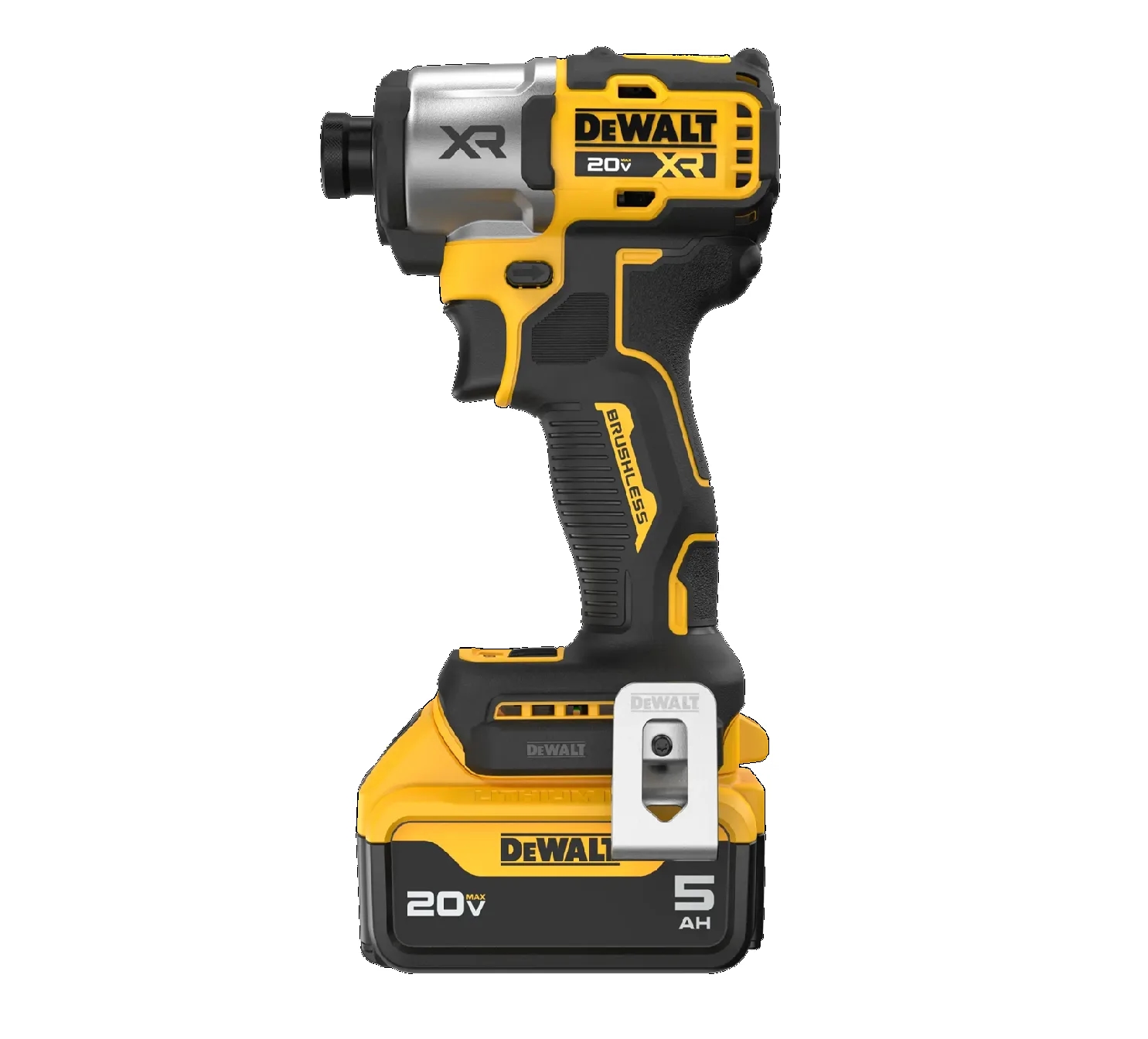 DeWalt DCF845P1 20V MAX* XR« Brushless Cordless 3-Speed 1/4" Impact Driver Kit