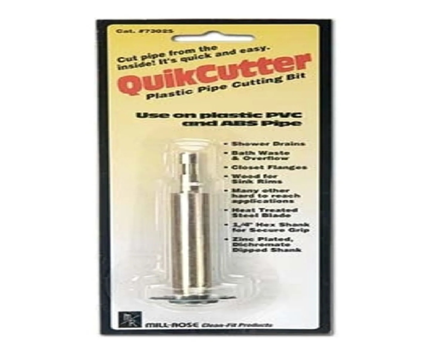 QuikCutter Plastic Pipe Cutting Bit