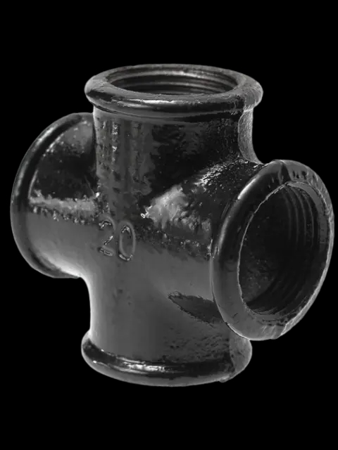 2" No Hub Cast Iron Sanitary Tap Cross Import