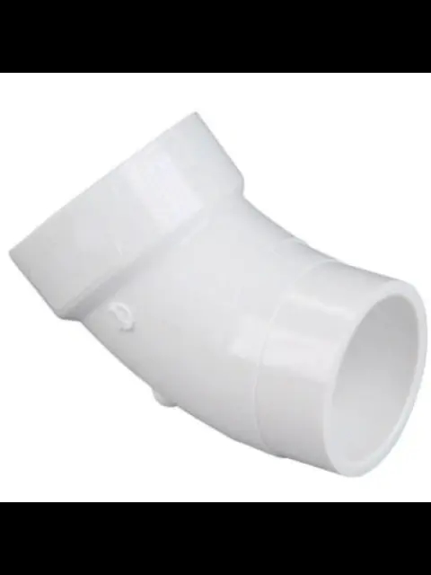 3" PVC DWV 45 1/8 Bend Street (HxS)
