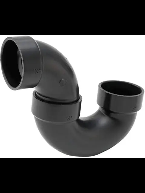 1 1/2 ABS P-Trap W/ Solvent