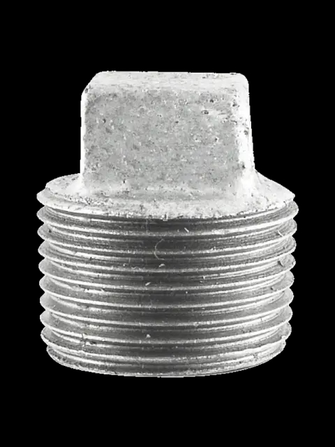 1-1/4" Galvanized Malleable Plug