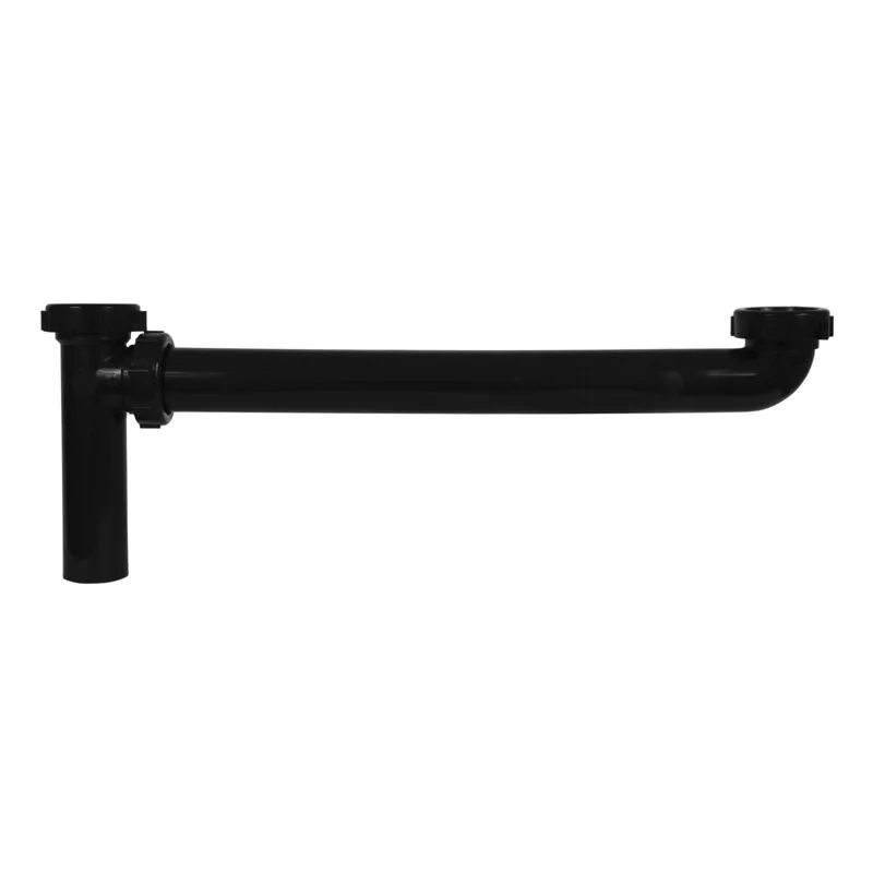 1-1/2" ABS Two-Part Waste Black Slip Joint (Bagged)