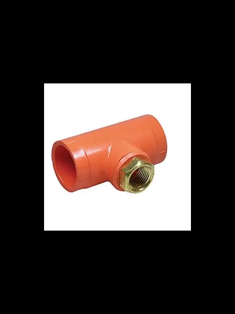 TYCO 80250 3/4 X 3/4 X 1/2 CPVC HEAD ADAPTER TEE (BAG-10) (BOX-60)