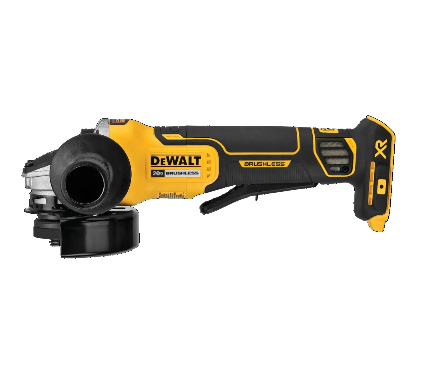 DeWalt DCG413B 20V MAX* XR« 4-1/2" Paddle Switch Small Angle Grinder With KICKBACK BRAKE? (Tool Only)