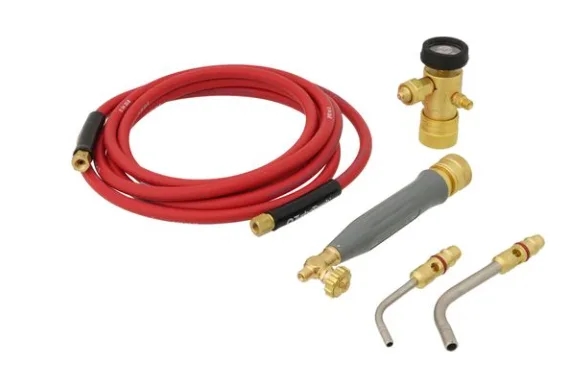 TURBOTORCH 0386-0339 X-6MC Air Acetylene Torch Kit MC Tank Connection
