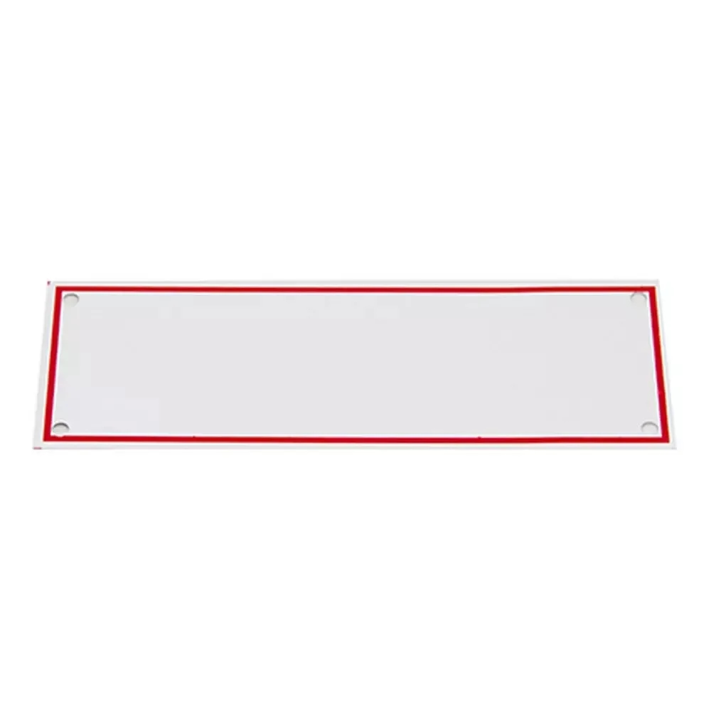 FPPI 4399000430 8-1/2" X 11" Aluminum Fire Sprinkler Sign