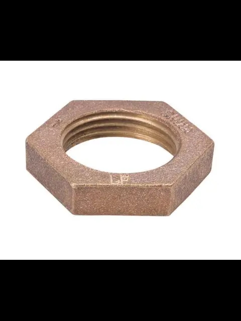 BF B-LN02 3/8" BRASS LOCKNUT