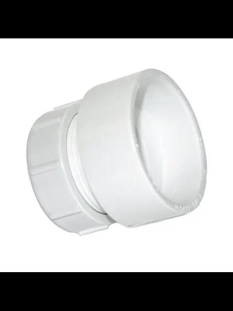 1-1/2" PVC DWV Female Trap Adapter W/Plastic Nut (H X SLIP)