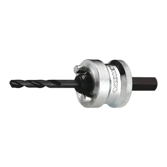LENOX 1779802 1/2" Shank 3L Hole Saw Arbor & Drill
