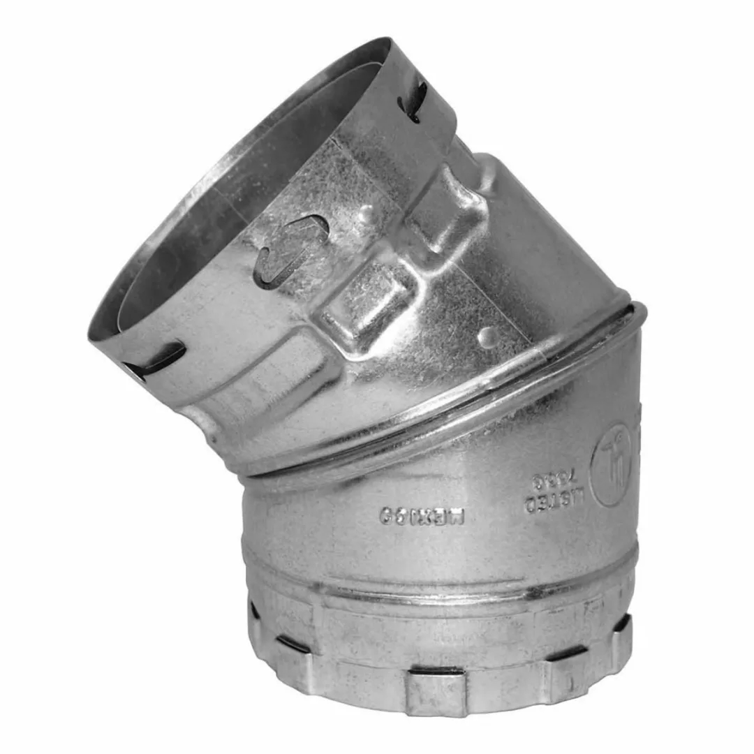 AMERICAN METAL 3E45 3" B-Vent 45░ Adjustable Elbow