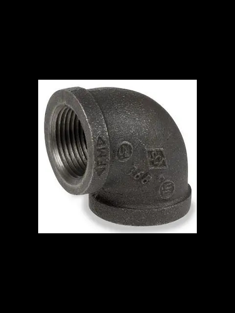 1-1/4" Ductile Iron 90 Screwed Elbow
