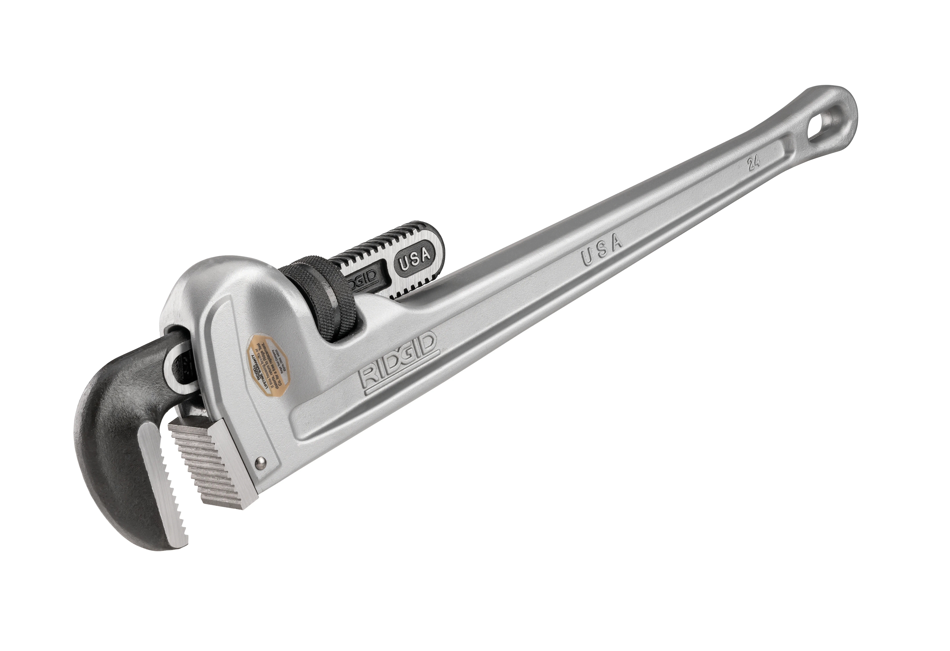 RIDGID 31105 824 - 24" Aluminum Straight Pipe Wrench