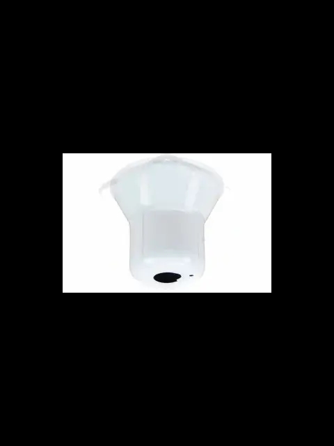 401 Escutcheon Canopy Cup White 3/4
