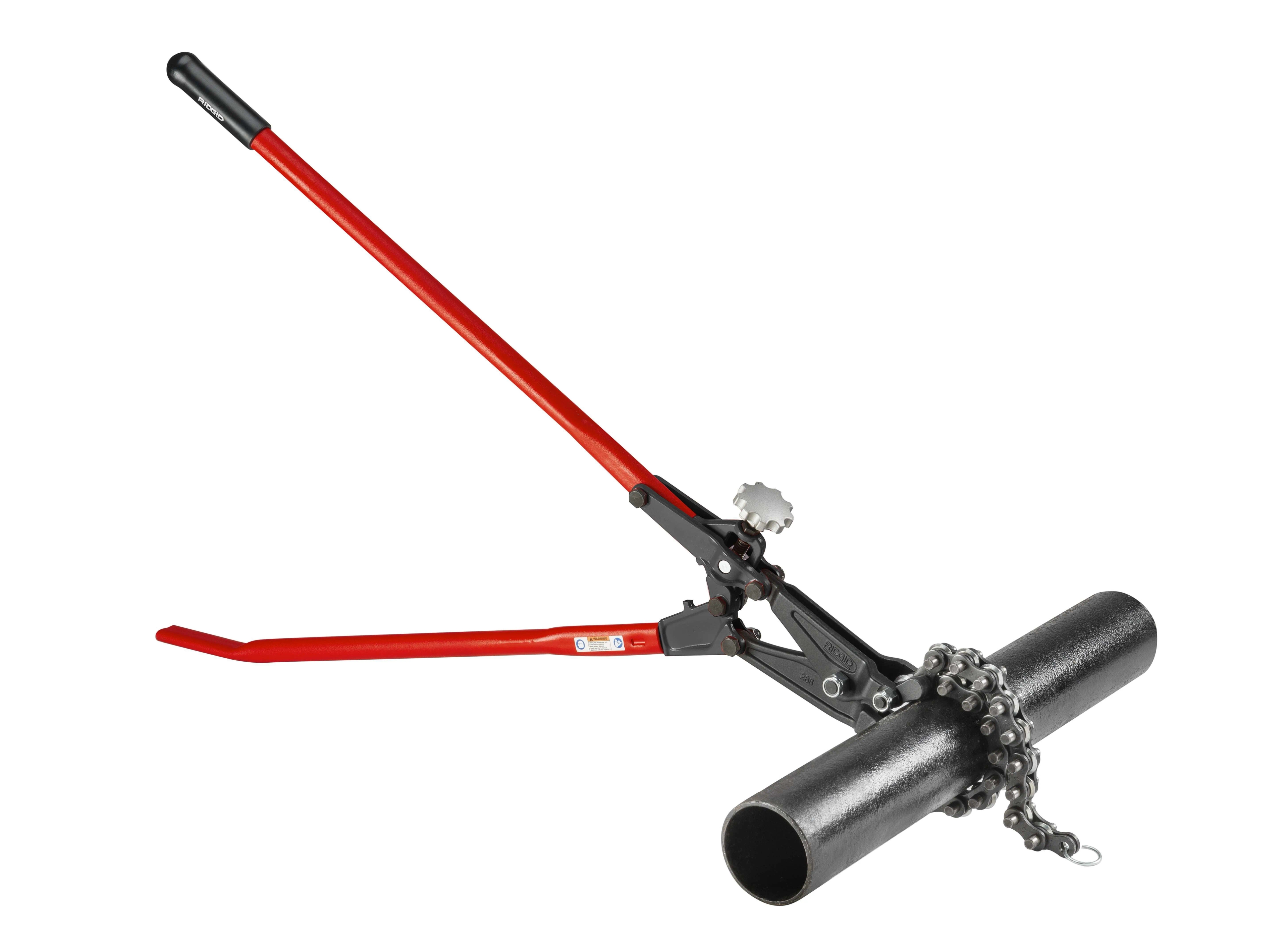 RIDGID 59698 Model 286 Single Stroke Soil Pipe Cutter 1-1/2" to 6" Capacity