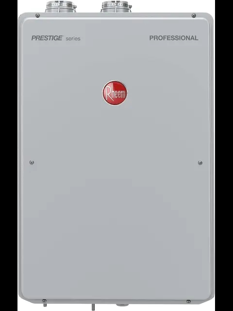 RHEEM RTGH-84DVLN-2 INDOOR TANKLESS WATER HEATER 157K BTU 8.4 GPM CONDENSATING