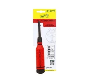 Dottie Tamperproof 15 In 1 Multi-Bit Screwdriver