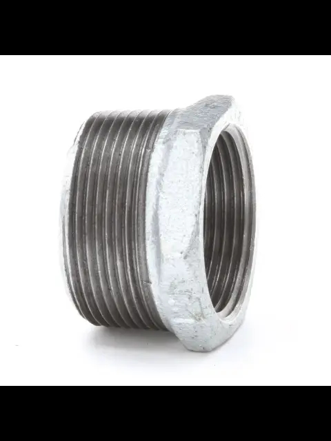 2" X 1-1/4" Galvanized Malleable Bushing