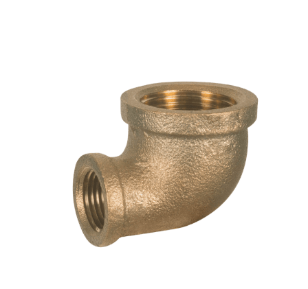 3/4" X 1/2" Brass Reducing Elbow